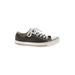 Converse Sneakers: Gray Color Block Shoes - Women's Size 7 1/2 - Almond Toe