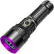 30W 365nm UV Flashlight USB Rechargeable UV Light High Power Black Light Flashlight for Pet Urine Detection, Resin Curing, Minerals, Blood Tracking, Scorpion, Rockhounding,Yooperlites,A/C Leak Detect