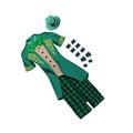 Vaguelly Leprechaun Hat Pants Suit St Patrick s Day Cosplay Costume Outfit Fancy Clothes Costume Mr.leprechaun Costume Leprechaun Hat Top Pants Suit Dreses St. Halloween Trousers Child