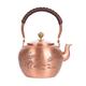 Copper Kettle, Kettle, Pure Copper teapot, Copper Tea, Copper Kettle, Copper Tea Set, Hand Polished Household Tea Set, Electric Ceramic Stove Set-S