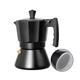 EPIZYN coffee machine 3cup 6cup Aluminum Moka Mocha Pot Espresso Coffee Maker Induction Cooker Percolator Stove Top Pot Coffee Machine coffee maker (Color : 3cup)