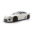 modell roller For 1:18 Lexus Lexus LFA Street Edition Alloy Simulation Car Model Wheel Set Collection hardbody Vehicle (Color : White)