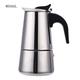 EPIZYN coffee machine Coffee Tools Stainless Steel Coffee Maker Coffee Pot Moka Pot Geyser Coffee Makers Kettle Coffee Brewer Latte Percolator Stove coffee maker (Color : 450ml)