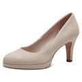 Pumps TAMARIS Gr. 37, beige (hellbeige) Damen Schuhe Abendschuhe