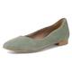 Ballerina TAMARIS Gr. 37, grün (mintgrün) Damen Schuhe Ballerinas Flats, Business Schuh mit TOUCH-IT Ausstattung, schmale Form
