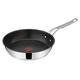 Tefal Jamie Oliver Cook's Classics Stainless Steel Frying Pan, 28 cm, Non-Stick Coating, Heat Indicator, 100% Safe, Riveted Silicone Handle, Oven-Safe, Induction Pan E3060634