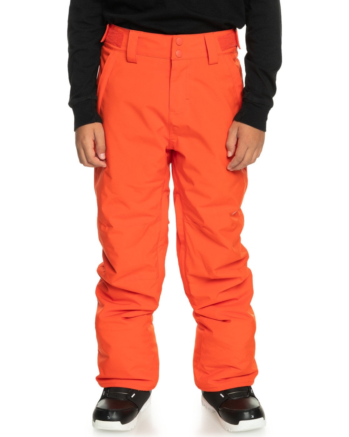 Snowboardhose QUIKSILVER "Estate", Jungen, Gr. 16, rot (grenadine), Obermaterial:100% Microfaser;, Hosen