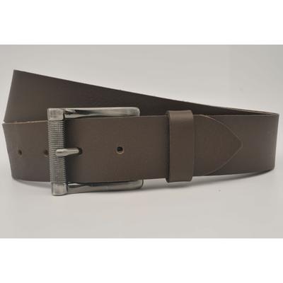Ledergürtel ANNAMATONI, Damen, Gr. 110, braun, Rindsleder, unifarben, casual, Gürtel, mit silberner Schließe Image