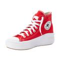 Sneaker CONVERSE "CHUCK TAYLOR ALL STAR MOVE" Gr. 37, rot (red) Schuhe Schnürstiefeletten