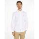 Langarmhemd TOMMY JEANS "TJM ENTRY REG OXFORD SHIRT" Gr. XXL, N-Gr, weiß (white) Herren Hemden Langarm