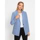 Jackenblazer HEINE "Blazer" Gr. 38, blau (bleu) Damen Blazer