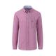 Leinenhemd FYNCH-HATTON Gr. XXXL, N-Gr, lila (dusty lavender) Herren Hemden Langarm