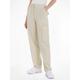 Cargohose TOMMY JEANS "TJW HARPER HR CARGO PANT" Gr. 34, Länge 30, beige (newsprint) Damen Hosen High-Waist-Hosen