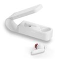 HAMA Bluetooth-Kopfhörer "Spirit Pocket, True Wireless TWS, In-Ear Bluetooth Headset, Kopfhörer" Kopfhörer weiß Bluetooth Kopfhörer