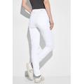 Gerade Jeans CECIL Gr. 27, Länge 30, weiß (white) Damen Jeans Gerade