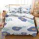 Single Duvet Cover Set Beige Blue Flower Bedding Soft Duvet Cover Include Pillow Cases 2 Pack 50x75cm Christmas Bedding 3 Pcs Machine Washable Duvet Cover Sets 140x200cm