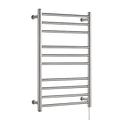 Electric Heated Towel Rack Electric Towel Warmer, 10-Bar Wall-Mounted Electric Heated Towel Rack Energy Efficient 304 Stainless Steel Heated Towel Rail Radiator For Bathroom,Hardwired ( Plug in)