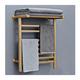 DOCOXI Carbon Fiber Electric Heater Towel Rack, Wall Mounted Electric Towel Rail, Central Heating Towel Warmer Towel Rail Bathroom Radiator Flat Panel Designer Central HEA beautiful scenery