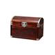 NOALED Storage Box Jewelry Organizer Solid Wood Jewelry Box Chinese Retro Storage Box Ring Earring Necklace Bracelet Watch Small Jewelry Storage Box Jewelry Box 11.81 Inches Jewelry Box