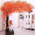 Artificial Red Maple Tree, Simulation Maple Tree, Dwarf Red Japanese Maple Tree, Artificial Tree, Fake Japanese Maple Tree, Sugar Maple Tree Outside Fall Decor 3x2m/9.8x6.5ft