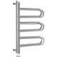 Electric Heated Towel Rack Electric Towel Warmer, Wall Mounted Electric Heated Towel Rail, Bathroom Radiator With 3 Folding Arm, Energy Efficient 304 Stainless Steel Heated Towel Rack,Hardwi (Plug in