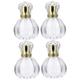 FOMIYES 4 Pcs Perfume Bottle Travel Refillable Portable Machine Perfumer Container Perfume Refillable Bottle Perfume Mini Perfume Storage Bottle Empty Bottle Glass Spray