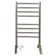 Floor-Standing Electric Towel Warmer, Bathroom Heated Towel Rack, Wall Mounted 8 Bars Stainless Steel Heated Towel Rail, Thermostatic Drying Rack,B Feito na China (B)