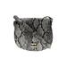 Neiman Marcus Crossbody Bag: Embossed Gray Snake Print Bags