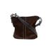 Coach Factory Leather Crossbody Bag: Brown Color Block Bags
