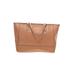 Coach Leather Tote Bag: Pebbled Tan Solid Bags