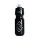 AKTree Insulated Bike Water Bottles Keep Water Cool BPA Free, Cycling & Sports Squeeze Bottle Fits Most Bike Cages,Black,710ml