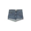RSQ JEANS Denim Shorts - Mid/Reg Rise: Blue Bottoms - Women's Size 11 - Dark Wash