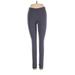 Cuddl Duds Leggings: Gray Solid Bottoms - Women's Size Small
