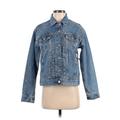 Old Navy Denim Jacket: Short Blue Jackets & Outerwear - Women's Size Small