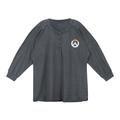 Overwatch 2 Logo Women's Grey Long Sleeve T-Shirt / 4XLT