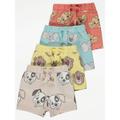 George Disney Character Shorts 4 Pack - Multi