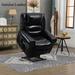 Genuine Leather Power Lift Recliner Chair, Dual Motor, Massage