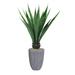 Vintage Home Artificial Faux Real Touch 59 In. Agave Plant - Green