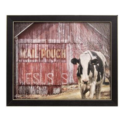 Mail Pouch Barn Framed Print 10x8 - 8" x 10"