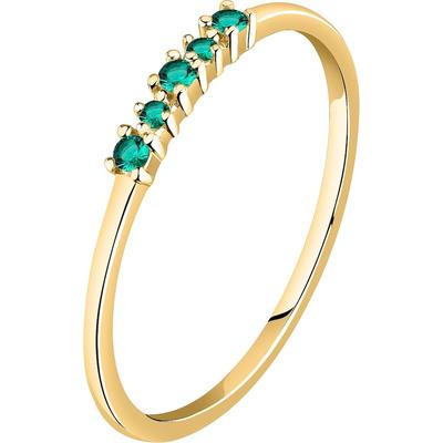 Live Diamond Damenring 375er Gelbgold, recycelt 52 Damen Image