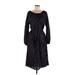 Mes Demoiselles Paris Casual Dress: Black Jacquard Dresses - Women's Size 40