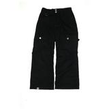 Roxy Snow Pants - Mid/Reg Rise: Black Sporting & Activewear - Kids Girl's Size 8