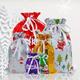 18pcs Christmas Gift Packaging Bags, Christmas Style Gift Packaging Bags, Multiple Styles Of Gift Packaging Bags In Combination. Plastic Packaging Bags
