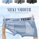 3pcs Men's Ice Silk Cool Soft Comfy Boxers Briefs Underwear, Mesh Patch Breathable Comfy Stretchy Trunks, Men's Casual Plain Color Underwear