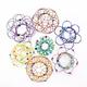 Educational Fidget Toys For Kids And Adults - Mandala Flower Basket & Steel Ring Sensory Toys