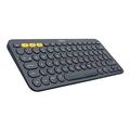 Logitech K380 Tastatur Bluetooth QWERTY Nordischer Raum Grau - Tastaturen (Mini, Kabellos, Bluetooth, QWERTY, Grau)