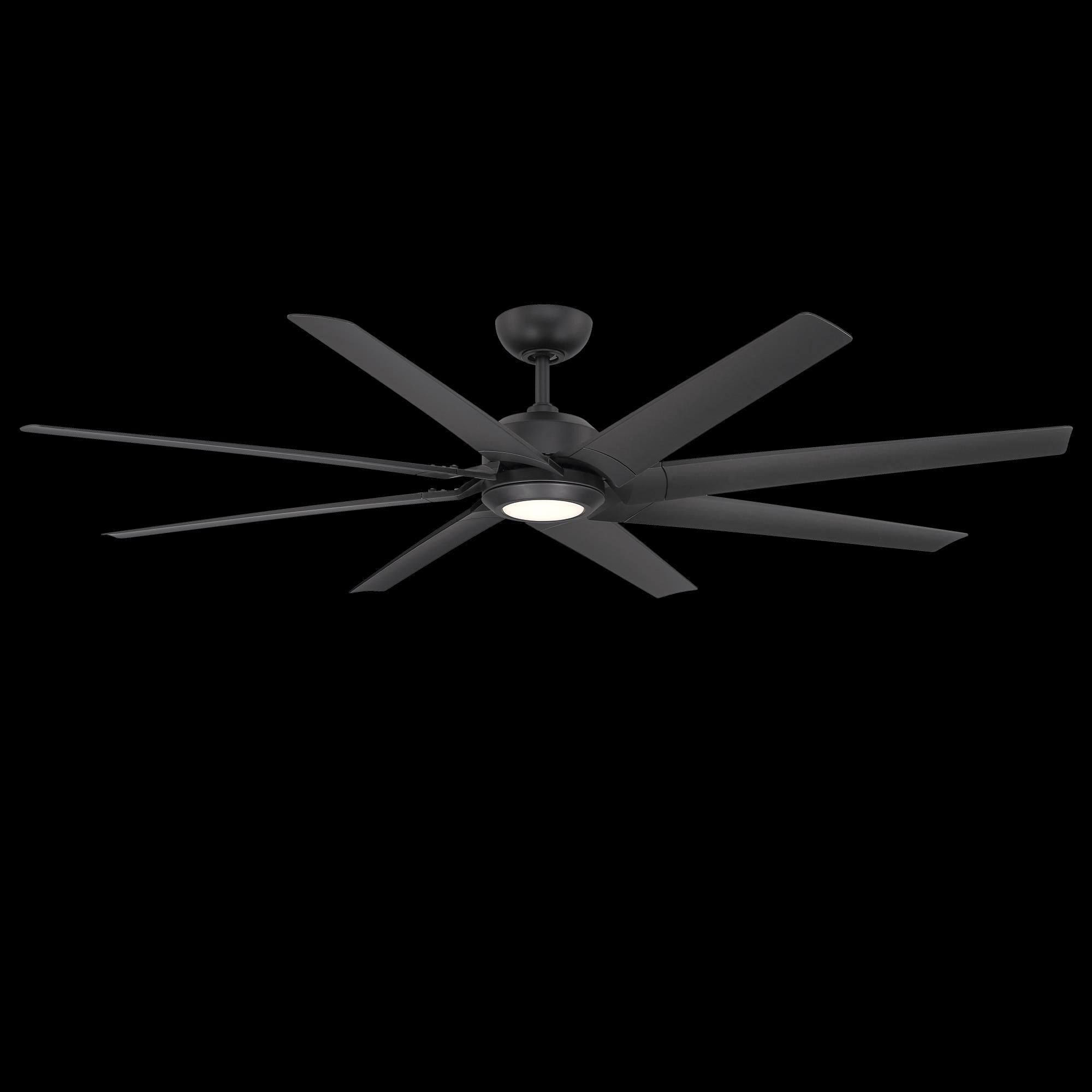 Modern Forms Roboto Xl 70 Inch Ceiling Fan with Light Kit - FR-W2301-70L-35-MB