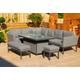 Nine-Seater Garden Furniture Set W/ Gas Fire Pit | Wowcher