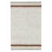 Brown/White 72 x 48 x 0.5 in Area Rug - Lorena Canals Little Chefs Hand Tufted Rectangle 4' x 6' Cotton Area Rug in Natural/Toffee Cotton | Wayfair