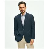 Brooks Brothers Men's The No. 1 Sack Blazer in Seersucker With Fun Stripe Lining | Navy | Size 44 Short